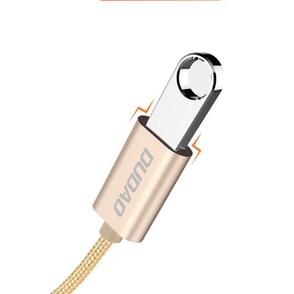 Dudao USB-C till USB-A kabel 2.0 OTG adapter 0.17m - Grå