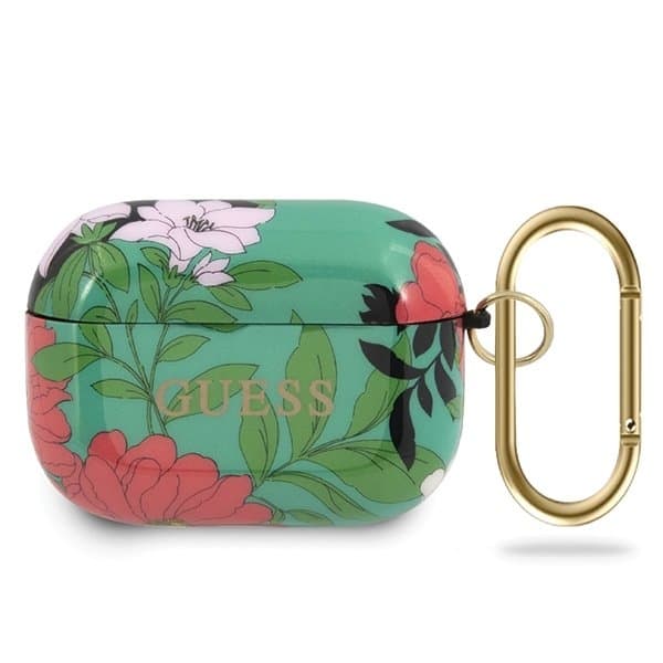 Guess N.1 Flower Collection airpods Pro skal Grön