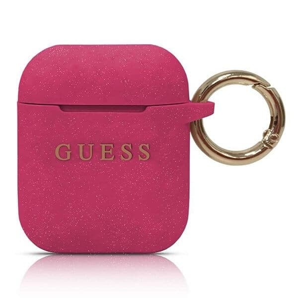 Guess airpod skal Silikon - Fuchsia