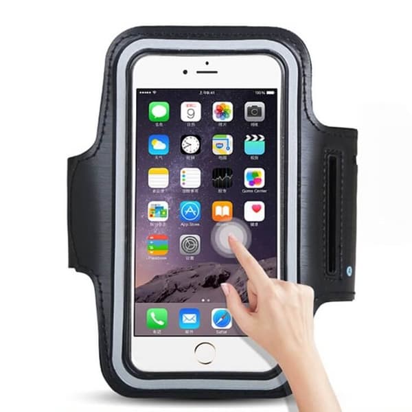 Universal löpar Armband 6" Smartphones Svart