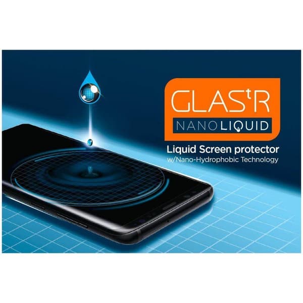 Spigen skärmskydd Glas.Tr Nano Liquid