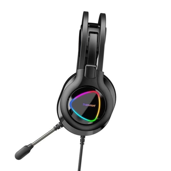 Tronsmart Glary Alpha Gaming RGB Headset Gamers Svart