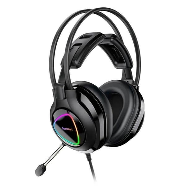 Tronsmart Glary Alpha Gaming RGB Headset Gamers Svart