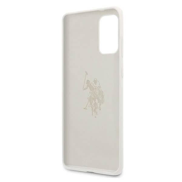 U.S. Polo Assn. Silicone Collection Samsung Galaxy S20 Plus Skal Vit