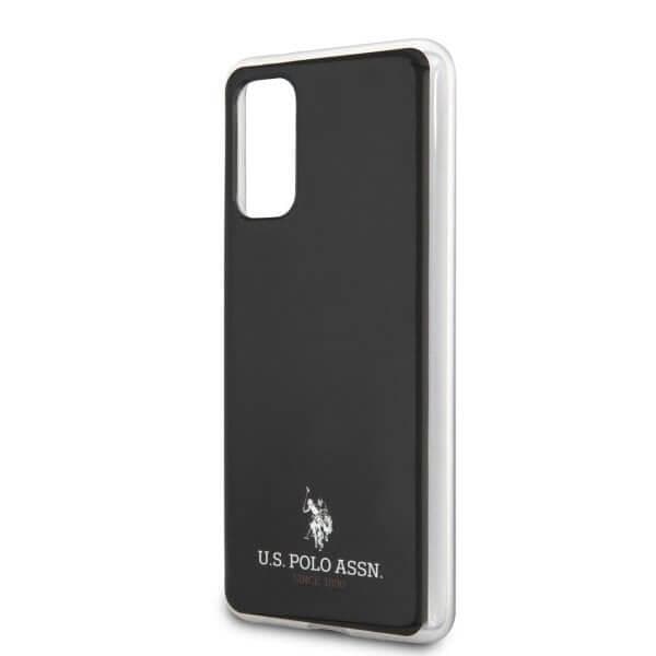 U.S. Polo Assn. Shiny Samsung Galaxy S20 Plus G985 Skal Svart