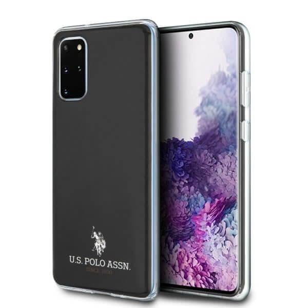 U.S. Polo Assn. Shiny Samsung Galaxy S20 Plus G985 Skal Svart