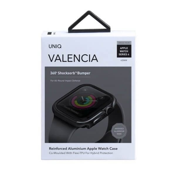 UNIQ Valencia skal Apple Watch 5/ 4 40MM gunmetal Grå