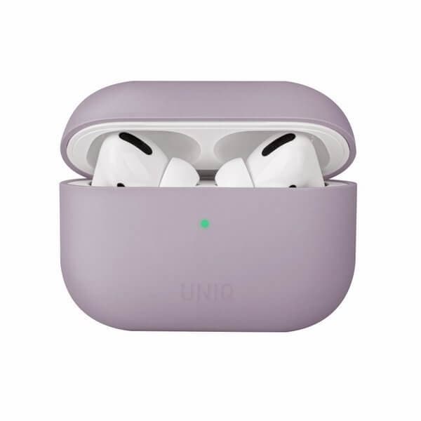 UNIQ Lino Silikon Airpods Pro skal lavender