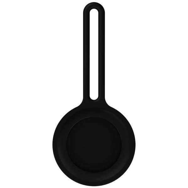 Liquid Silikon Skal till Apple Airtag - Svart