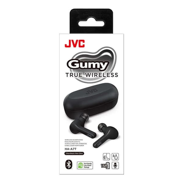 JVC Hörlur In-Ear True Wireless Gumy HA-A7T Svart