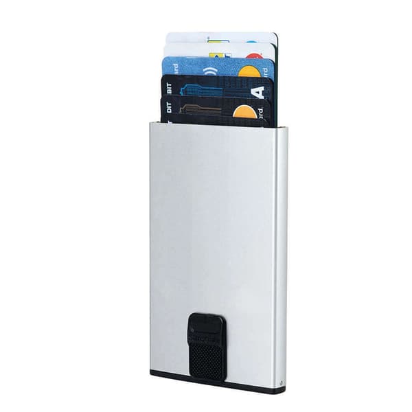 Samsonite Korthållare Plånbok Alufit RFID Slide Alu - Silver