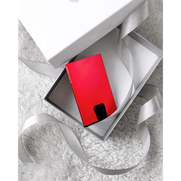 Samsonite Korthållare Plånbok Alufit RFID Slide Alu - Röd