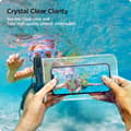 Miniatyrbild 5 av 6: Spigen 2-Pack Universala Vattentät Mobilväskor A601 - Crystal Clear