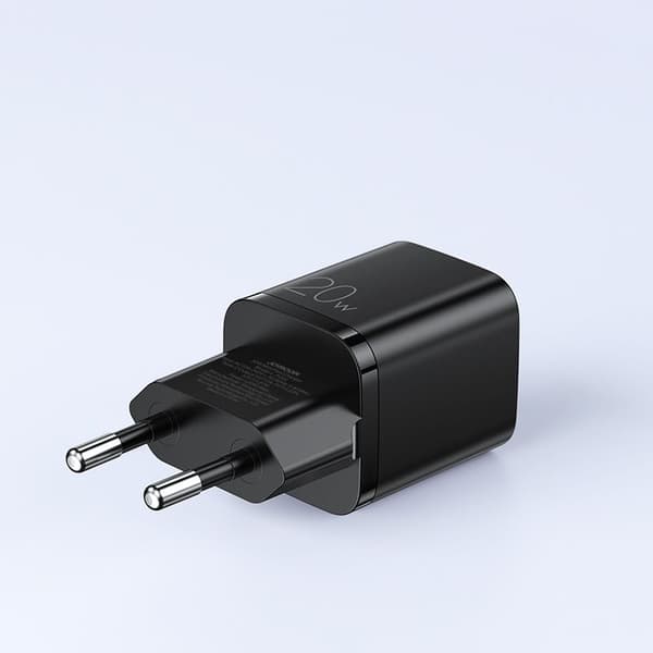 Joyroom Snabb väggladdare USB Typ-C 20W PD QC 3.0 AFC - Svart