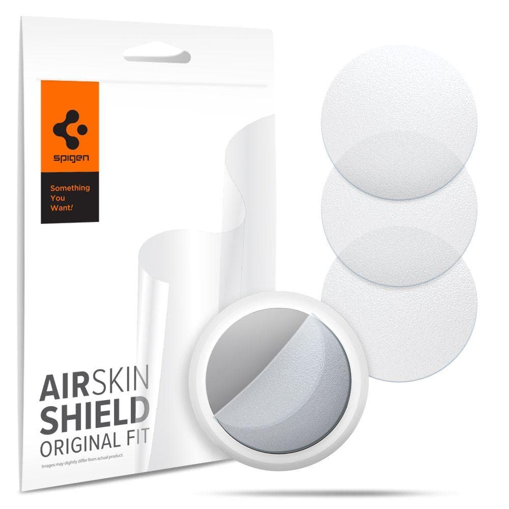Spigen - Hydrogel Film Airskin 4-Set Apple Airtag - Matte Clear