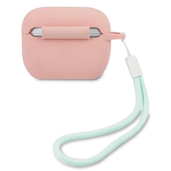 Guess Skal AirPods Pro Silicone Vintage - Rosa/Grön