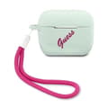 Miniatyrbild 1 av 3: Guess Skal AirPods Pro Silicone Vintage - Blå/Fuschia