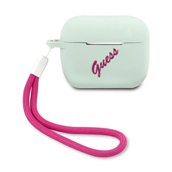 Guess Skal AirPods Pro Silicone Vintage - Blå/Fuschia