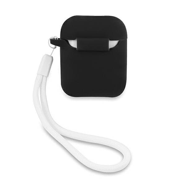 Guess Skal AirPods Silicone Vintage - Svart/Vit