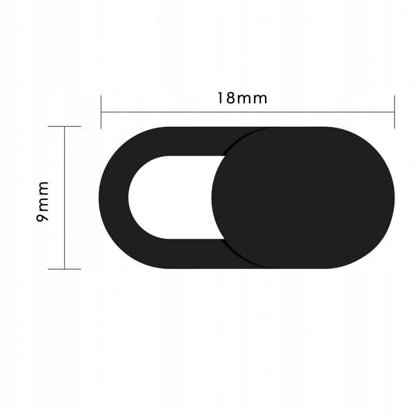 Hofi Slim Pro + Webkameror Cover - Svart