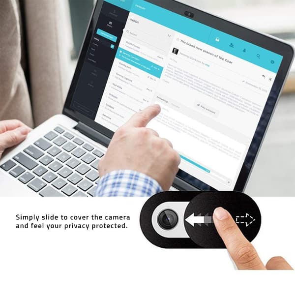 Hofi Slim Pro + Webkameror Cover - Svart