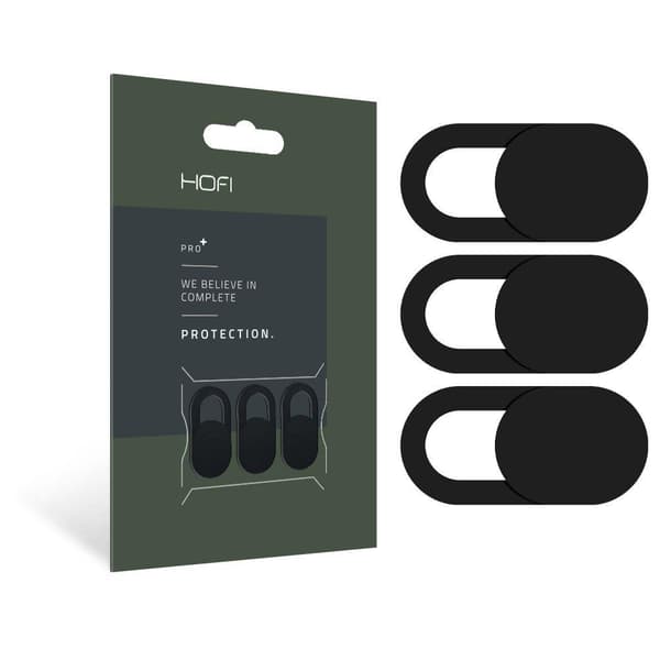 Hofi Slim Pro + Webkameror Cover - Svart