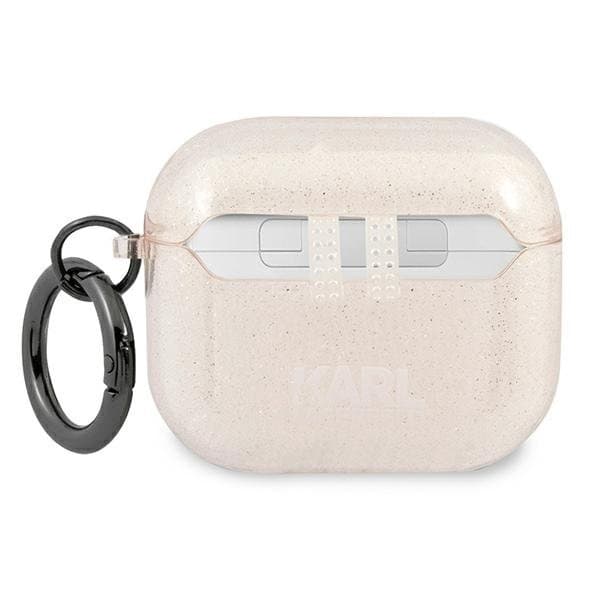 Karl Lagerfeld Skal AirPods 3 Glitter Choupette - Guld