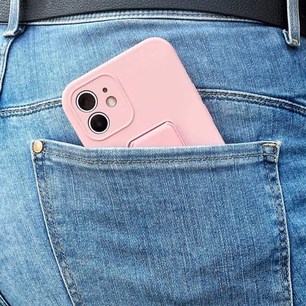 Wozinsky Kickstand Silicone Skal iPhone 11 Pro Max- Röd