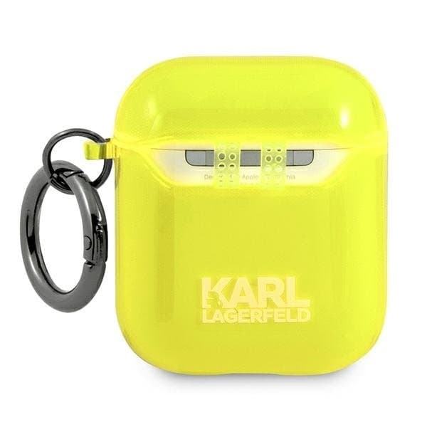 Karl Lagerfeld Skal AirPods Choupette - Gul