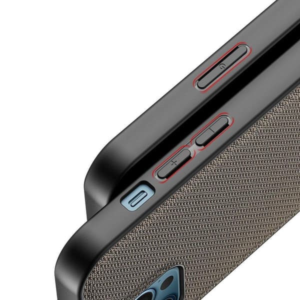Dux Ducis Nylon Fino Mobilskal Galaxy A12 / Galaxy M12 - Grå