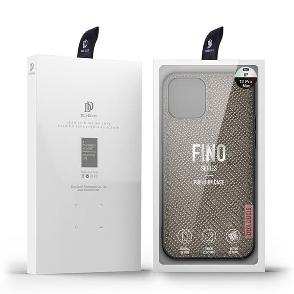 Dux Ducis Nylon Fino Mobilskal Galaxy A12 / Galaxy M12 - Grå