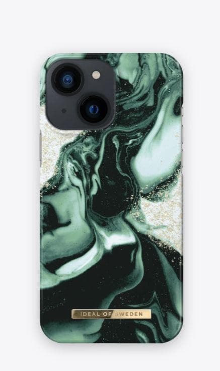 iDeal of Sweden Fashion Skal iPhone 13 - Golden Olive Marble