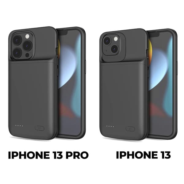 Tech-Protect Batteriskal iPhone 13/13 Pro 4800mAh - Svart