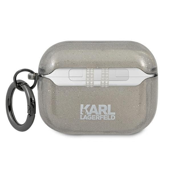 Karl Lagerfeld Glitter Karl`S Head Skal Airpods Pro - Svart