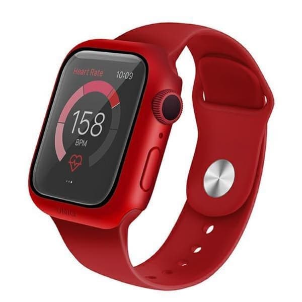 Uniq Nautic Skal Apple Watch 4 / 5 / 6 / Se 44mm - Röd