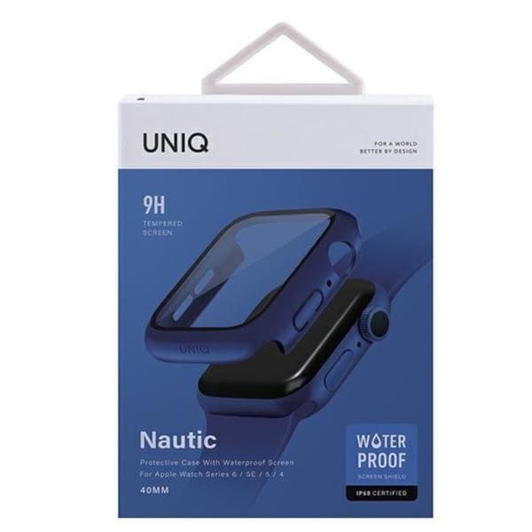 UNIQ Nautic Skal Apple Watch 4 / 5 / 6 / Se 40mm - Blå