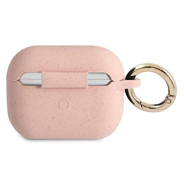 Guess Silicone Glitter Skal AirPods Pro - Rosa