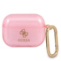 Miniatyrbild 1 av 3: Guess Glitter Collection Skal AirPods Pro - Rosa