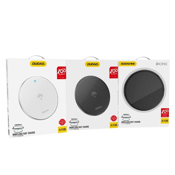Dudao Trådlös laddare Qi 10 W - svart