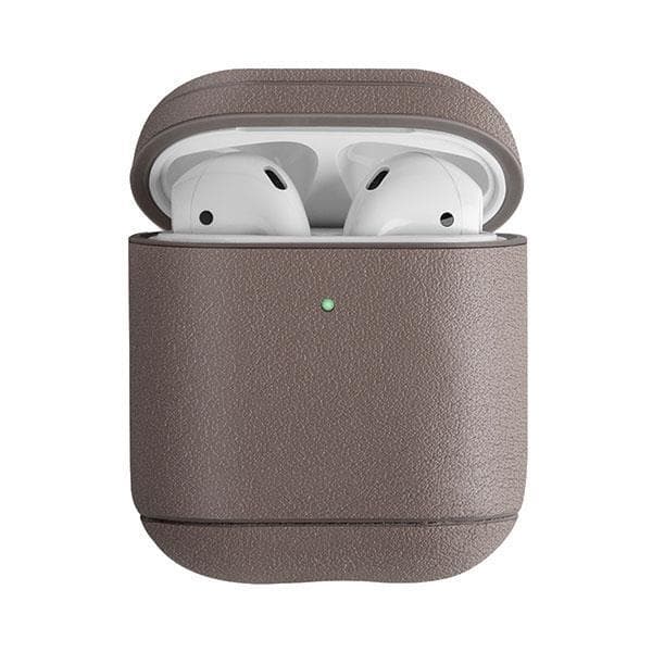 UNIQ Terra Äkta Läder AirPods 1 / 2 Fodral - Beige
