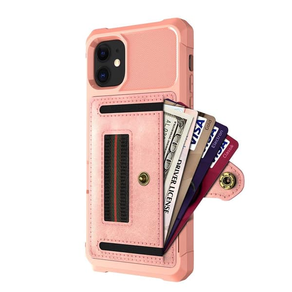 Genomtänkt Skyddsskal med Kortfack - iPhone 12