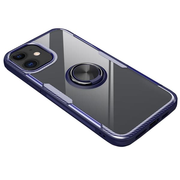 Smidigt Skal med Ringhållare LEMAN - iPhone 12