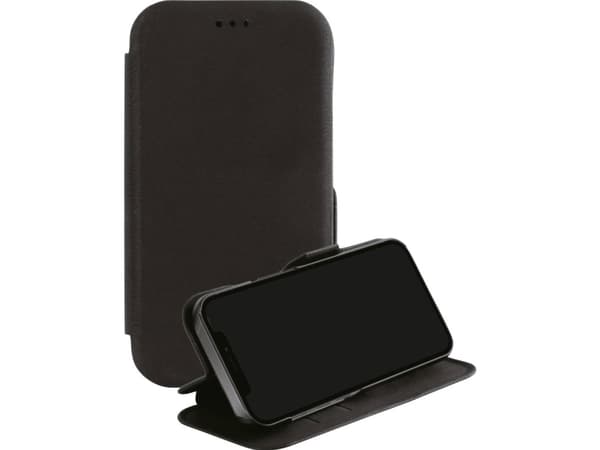 Vivanco Casual, Lompakkokotelo, Apple, iPhone 13, 15,5 cm (6.1"), Musta