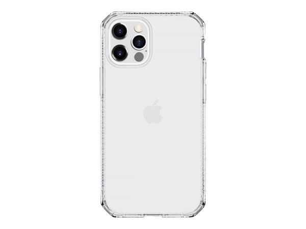ITSKINS Spectrum Clear - Baksidedeksel for mobiltelefon - polymer - gjennomsiktig - for Apple iPhone 12 Pro Max