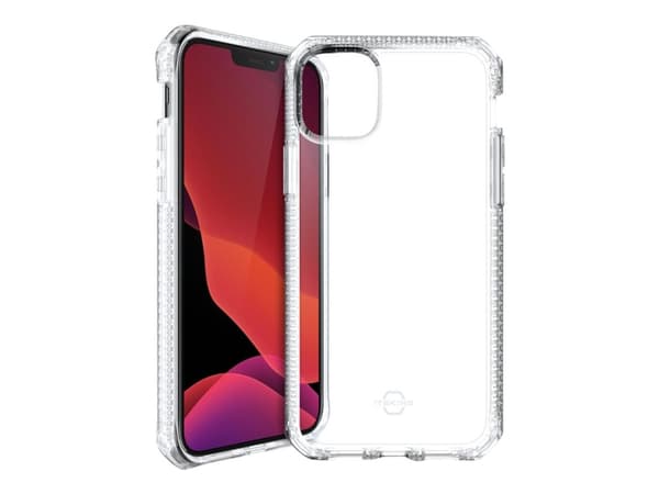 ITSKINS Spectrum Clear - Baksidedeksel for mobiltelefon - polymer - gjennomsiktig - for Apple iPhone 12 Pro Max