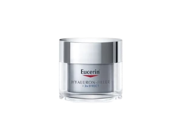 Eucerin Hyaluron-Filler + 3x Effektiv natcreme mot rynker 50ml