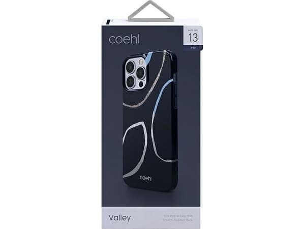 UNIQ dėklas telefonui Coehl Valley Apple iPhone 13 Pro / 13 6.1" mėlynos spalvos