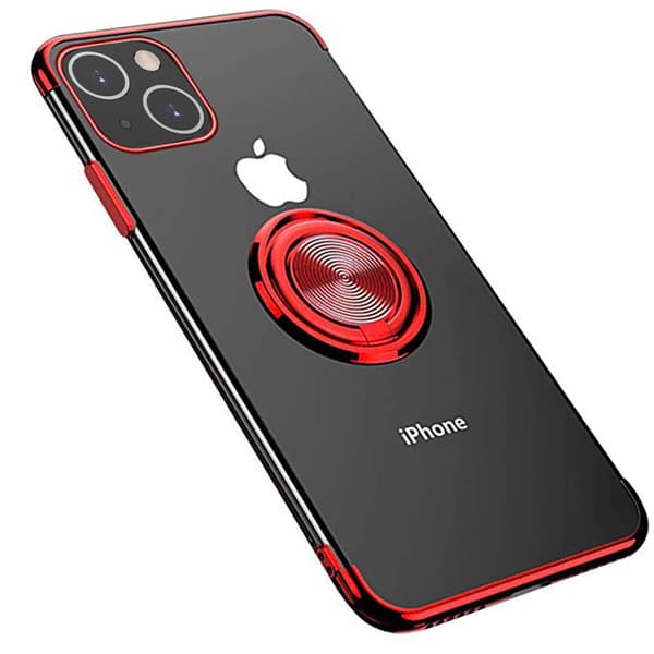 Stilsäkert Skal med Ringhållare - iPhone 13
