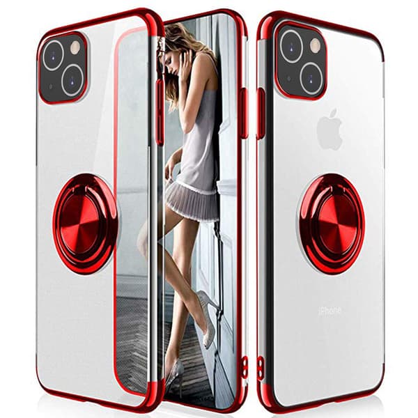 iPhone 13 - Stötdämpande Skal med Ringhållare (Floveme)
