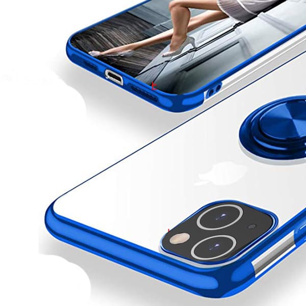 iPhone 13 - Stötdämpande Skal med Ringhållare (Floveme)